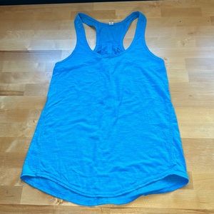 Lululemon blue tank top size 4